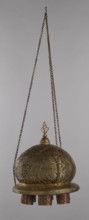 Lamp, Islamic art, Arabic culture, metals, lighting, light, geometric ornament, Arabic