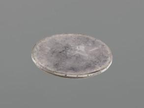 Mirror frame;, 19th century. Metal frame with decoration: 6-pointed star Solomon's Seal, stylized