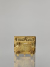 Fangding incense burner with cover, maker, ; Chinese art; Chinese culture; Qing dynasty 1644–1911,