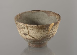 Wan-nari type tea bowl wan-nari chawan, maker, gift; Japanese; Edo period 18th–19th century;