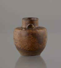 Tea canister chaire of the mimitsuki type, Seto; gift; Japanese art; Japanese culture; Edo