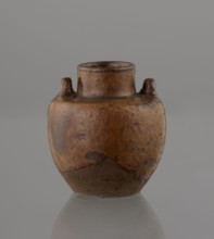 Tea canister chaire of the mimitsuki type; gift; Japanese; Edo 1603–1868 / Meiji 1868–1912; 19th