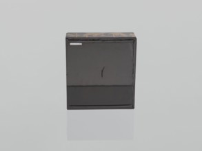 Portable picnic set sagejûbako, Rectangular cabinet without side walls. On a stand are two food
