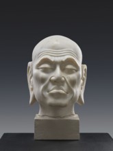 Head of Luohan, creator unknown, Chinese, Qing 1644–1911; subject: arhat/luohan, monk; material: