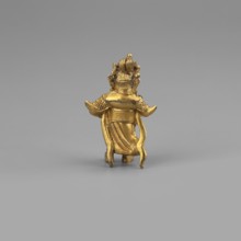 Vaisravana Tib. Namtose, Tib. rnam thos sras, sometimes identified with the yellow Jambhala, an