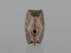 Waterskin matara, Turkish, Ottoman dynasty 1299–1922, 2nd half of the 16th century, Turkey, vessel;
