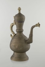 Jug aftabe, aftabe, geometric and plant ornament, dragons, zoomorphism; dense plant and geometric