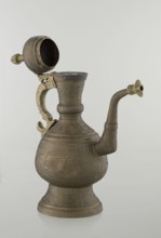 Jug aftabe, aftabe, geometric and plant ornament, dragons, zoomorphism; Decoration: dense plant and