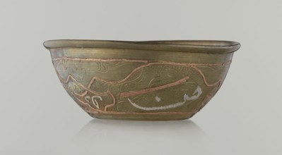 Bowl, Islamic art, Arabic culture, arabesque ornament, calligraphy, Arabic inscriptions, geometric