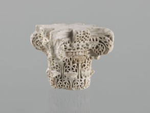 Column capital from Madinat az-Zahra, Islamic art, Arabic art, Arabic culture, Caliphate of Córdoba