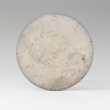 Mirror with TLV decoration on a pedestal in the form of a qilin on a base. Chinese, Qing dynasty