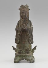 Dignitary — official; maker, figurine of a man; Chinese art; culture: Chinese; subject: scholars,