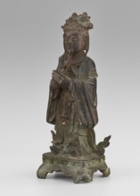 Dignitary - official, unknown,  craftsman author, figurine of a man, Chinese art, Chinese culture,