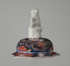 Vase with cover, Japanese, Edo period 18th century, Imari porcelain vessel with decoration of