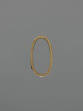 Metal scabbard ring semegane, Japanese, Edo 1603–1868 / Meiji 1868–1912, 19th century . Katana