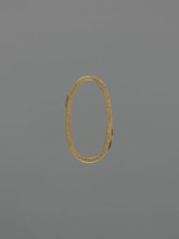 Metal scabbard ring semegane, Japanese, Meiji 1868–1912 and Edo 1603–1868 periods, for katana;