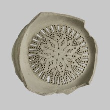 Strainer — jug filter;, Islamic art, Arabic; Mamluk Sultanate 1250–1517; Arabic/Egyptian ceramics;