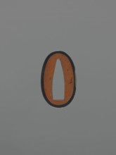 Sword hilt ferrule kashira, Japanese, katana, swords, weapons, edged weapons, mon coats of arms,