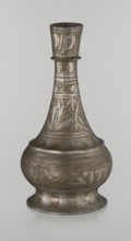 Bottle, gift, Islamic art, Arabic culture, geometric ornament, plant motifs, neck slender towards