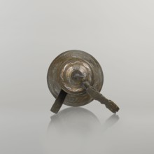 Coffee pot cezve, beginning of the 20th century, Palestine. Copper vessel, height 15.5 cm, width 15