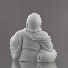 Budai Laughing Buddha, 19th century China, Fujian; Qing dynasty; material/technique: figurine;