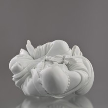 Budai Laughing Buddha, Chinese, Qing dynasty 1644–1911, 19th century, Fujian, figurine representing