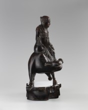 Laozi on a Buffalo, Chinese, Qing dynasty 1644–1911, 19th century. Sculpture/figurine depicting