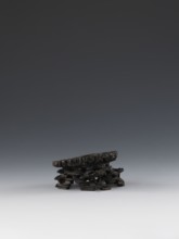 Laozi on base;, Qing dynasty 1644–1911; 19th century; China. Sculpture/figurine depicting Laozi ca.