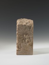 Seal stamp, unknown creator; sculptor, Krieg doctor inscription; Chinese seal stamp depicting a