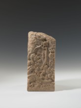 Seal stamp, carved sculpture of a dragon with a pearl and clouds; Chinese, Qing dynasty 1644–1911,