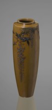 Vase, Nogawa role classification of creator, workshop; ; repossession Krakow — wisteria,
