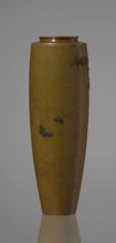 Vase, Nogawa role classification of creator, repossession Krakow — wisteria, butterflies, Japanese