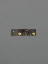 Metal collar ending a sword hilt fuchi, Suiyôdô, Toshimasa craftsman, Japanese, Edo 1603–1868, 19th
