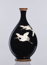 Vase, Meiji period 1868–1912, late 19th/early 20th century; Japanese cloisonné enamel; Nagoya,