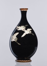 Vase, Meiji period 1868–1912, late 19th/early 20th century; Japanese cloisonné enamel; Nagoya,