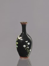 Vase, chrysanthemums, Japanese art, Japanese culture, flowers iconography, Meiji 1868–1912,