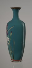 Vase, gift, repossession Krakow — Ovoid vase one of a pair, slender, on a low ring-shaped foot and