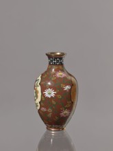 Vase, phoenixes iconography, Japanese art, lotuses, dragons iconography, Japanese culture, Meiji
