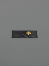 Metal collar ending a sword hilt fuchi by Kita, Takenori, Mito school. Decoration in high relief,