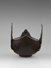 Duck incense burner, Chinese, Qing 1644–1911, 19th century, porcelain vessel in form of ducks with