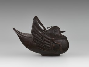 Duck incense burner, attributed to an, Chinese, Qing dynasty 1644–1911, 19th century. Ceramic
