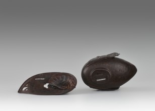 Duck incense burner, Chinese, Qing dynasty 1644–1911, 19th century. Ceramic vessel in the form of a