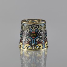 Sawdust container, gift, Paderewski, Ignacy Jan 1860-1941, Chinese art, Chinese, Qing dynasty