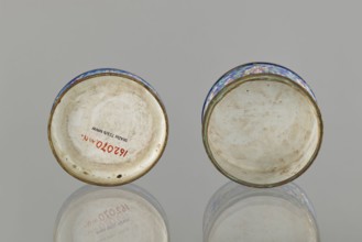 Box with lid; creator, painted enamel; 19th century, Qing 1644–1911 and Nguyen dynasty 1802–1945 —