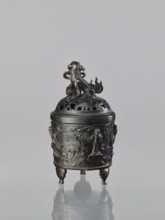 Censer with cover, Qing dynasty 1644–1911, 18th century, China. Ritual/ceremonial vessel censer,