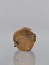 Censer with cover, Qing 1644–1911, 19th century, China. Censer with two handles in the shape of