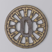 Crossguard tsuba, Shôami, and Migaki ; tsuba of the kuruma tsuba type, of the Buddhist Law Circle;