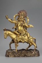 Palden Lhamo; unknown creator; sculptor; purchased provenance; Tibetan Buddhist art; Himalayan art;