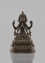 Bodhisattva Avalokiteshvara Sadaskari, 18th–19th century, Nepal. Sculpture/figurine/cult object,