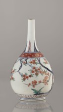 Bottle, Japanese, Edo 1603–1868, early 18th century. Porcelain sake bottle decorated in the